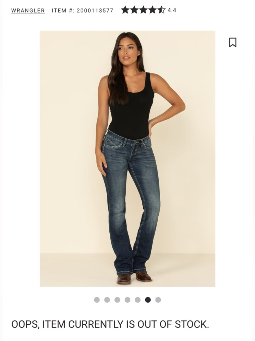 WOMEN'S WRANGLER® ULTIMATE RIDING JEAN - SHILOH